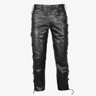 100% Pure Leather Pants For Men's