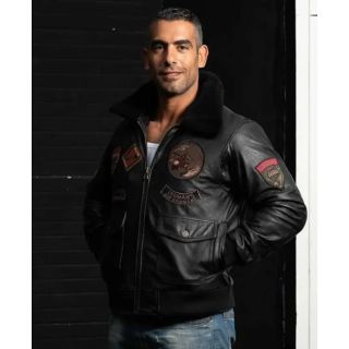 Air Force G1 Paratrooper Full Grain Flight Jacket