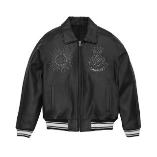American Legend Light Rays Top-grain Leather Jacket