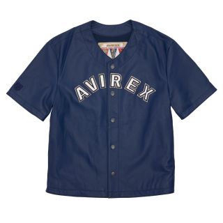 AVIREX GAME DAY NAPPA LEATHER JERSEY