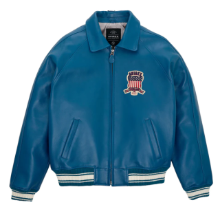 MENS AVIREX ICON BLUE JACKET