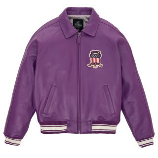 AVIREX ICON PURPLE JACKET