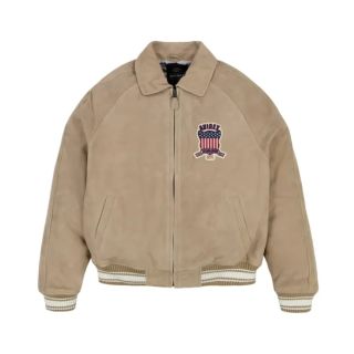 Avirex Icon Suede Bomber Jacket
