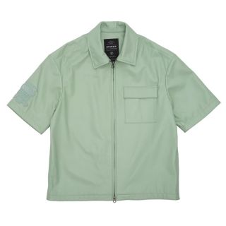 AVIREX NAPPA LEATHER SHIRT JACKET