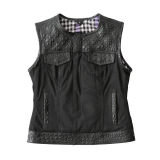 Best Womens Leather Motorcycle Vest