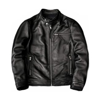 Biker Black Leather Jacket