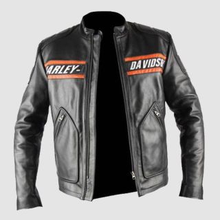 Bill Goldberg WWE Harley Davidson Classic Motorcycle Leather Jacket