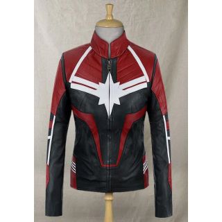 CAPTAIN MARVEL LEATHER JACKET
