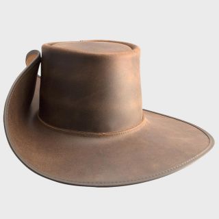 CAVALIER UN BANDED LEATHER WOMEN HAT