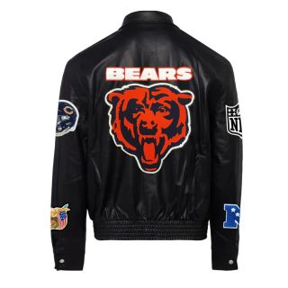 CHICAGO BEARS FULL LEATHER JACKET 