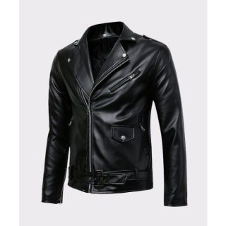 Classic Motorcycle Leather Jacket