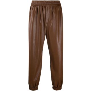 Comfy Leather Jogging Pants