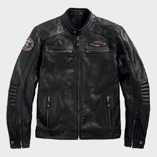 CRUISER PERFORATED HARLEY DAVIDSON LEATHER JACKET