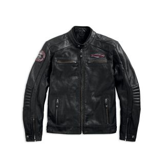 HARLEY DAVIDSON CRUISER PERFORATED LEATHER JACKET