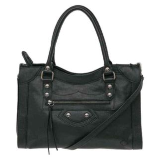 HARLEY-DAVIDSON® WOMENS MOTO HARLEY-DAVIDSON® CLUB CROSSBODY & SATCHEL PURSE, BLACK