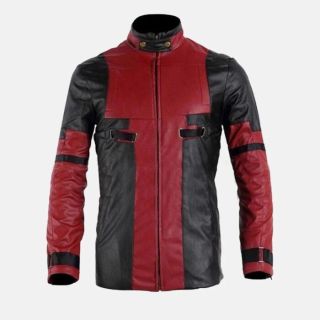 Deadpool Ryan Reynold Costume Leather Jacket