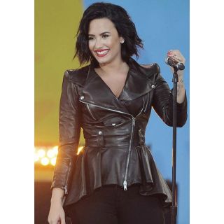 DEMI LOVATO LEATHER JACKET