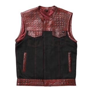 Denim Club Vest
