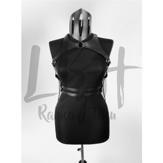 Double Buckled Leather Harness