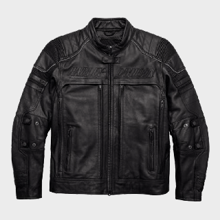 ERVING POCKET SYSTEM HARLEY DAVIDSON LEATHER JACKET