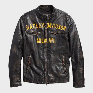 FORGE SLIM FIT HARLEY DAVIDSON LEATHER JACKET