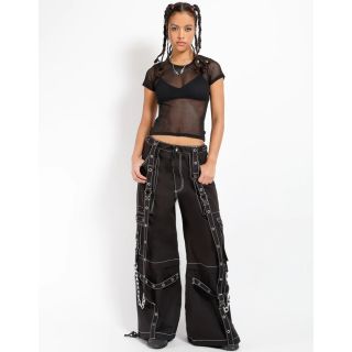 WOMENS TRIPP NYC FREEDOM PANT WHITE STITCH