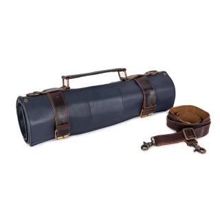Full Grain 10 Pocket Handmade Leather Cheff Roll