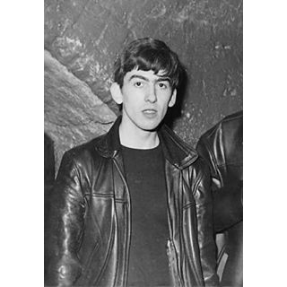 GEORGE HARRISON (THE-BEATLES) LEATHER JACKET