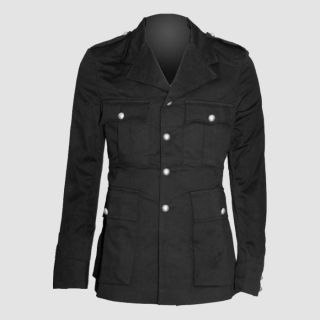 Gothic Mens Cotton Army Jacket