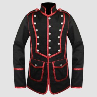 Gothic Steampunk Military Brigadier Jacket