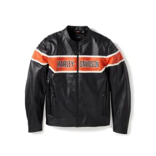 H-D Trenton Leather Riding Jacket