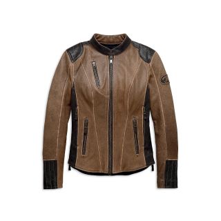 H-D® TRIPLE VENT SYSTEM GALLUN LEATHER JACKET