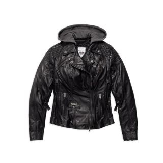 H-D® Triple Vent System Mantle Leather Biker Jacket