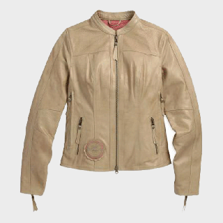 HARLEY-DAVIDSON TRIPLE VENT SYSTEM GREMLIN LEATHER JACKET