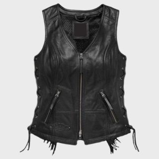 Harley Davidson Hand Made Biker Leather Vest