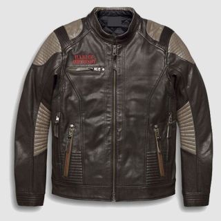 Harley Davidson Brown Leather Jacket