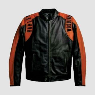 Harley Davidson Men Classic Leather Jacket