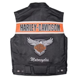 Harley Davidson Mens Vest - Premium Motorcycles Vest for Riders