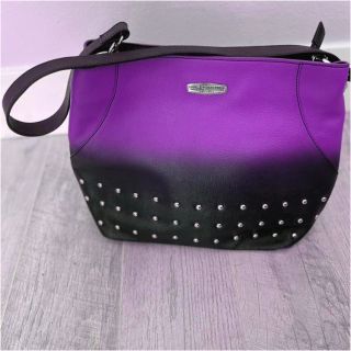 Harley Davidson Purple Leather Handbags