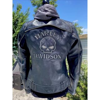 Harley Davidson Willie G Skull Leather Jacket