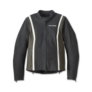 Harley Davidson Women Oracle Waterproof Leather Riding Jacket