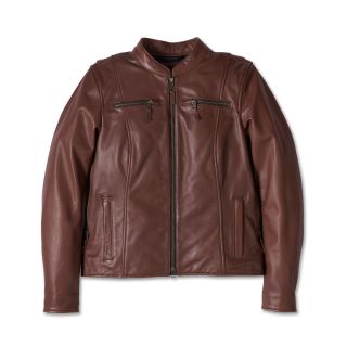Harley Davidson Womens Linden Leather Riding Jacket