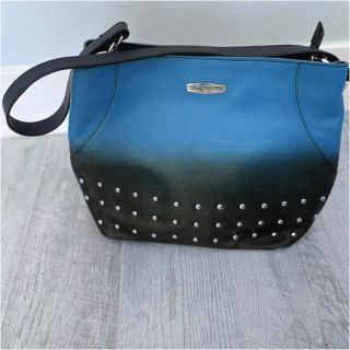 Harley Davidson Women's Purses Sky Blue & Black