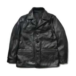 Horse Hide Car Black Coat