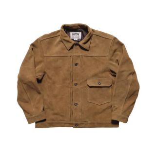 Houston Cow Suede Track Jacket