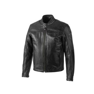 INLINE LEATHER JACKET