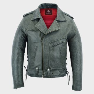 Kiss Army Motorcycle Leather Biker jacket