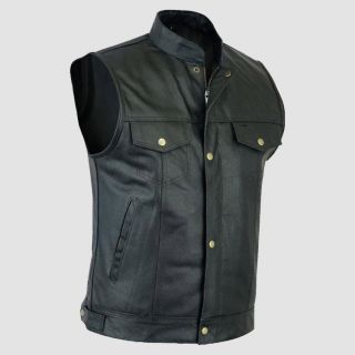 Leather Vest Motorcycle