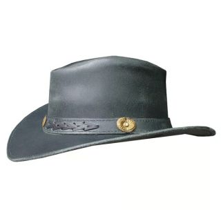 Leather Western Hat