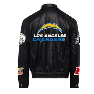 LOS ANGELES CHARGERS FULL LEATHER JACKET 